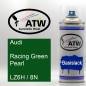 Preview: Audi, Racing Green Pearl, LZ6H / 8N: 400ml Sprühdose, von ATW Autoteile West.